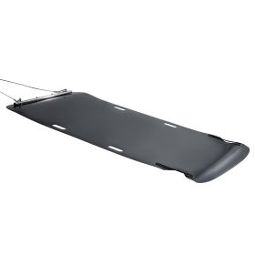 VEVOR Yard Drag Sled, 90 x 46 in, 1500lbs Heavy Duty Utility Sled, HDPE Drag Glider with Ropes & Pull Cables