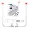 VEVOR Boat Trailer Guide, 60″ with LED Light Trailer Guide Poles, 2PCS High-Hardness Steel Trailer Guide-Ons, Trailer Guides with PVC Pipes