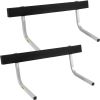 VEVOR Boat Trailer Guide-ons, 2 PCS Rustproof Steel Trailer Guide ons, Trailer Guides with Carpet-Padded Boards, Mounting Parts Included, for Ski Boat