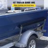 VEVOR Boat Trailer Guide-ons, 2 PCS Rustproof Steel Trailer Guide ons, Trailer Guides with Carpet-Padded Boards, Mounting Parts Included, for Ski Boat