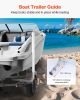VEVOR Boat Trailer Guide, 60″ Adjustable Design Trailer Guide Poles, 2PCS High-Hardness Steel Trailer Guide-Ons, Trailer Guides with PVC Pipes