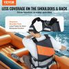 VEVOR Life Vest for Watersports (PFD), Life Jacket with Waterproof Nylon & 85N Buoyancy, Life Vest/Jacket for Any Water Activity-Fishing, Kayaking