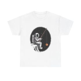 Reel in the Cosmos (Color: White, size: 3XL)